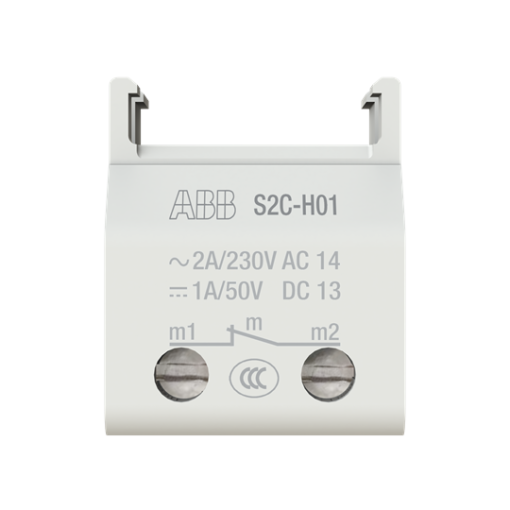 S2C-H01 Bottom-fitting auxiliary contact S2C-H01 Bottom-fitting auxiliary contact 1NC