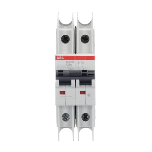 Miniature Circuit Breaker - SU200M - 2P - 8 A - K