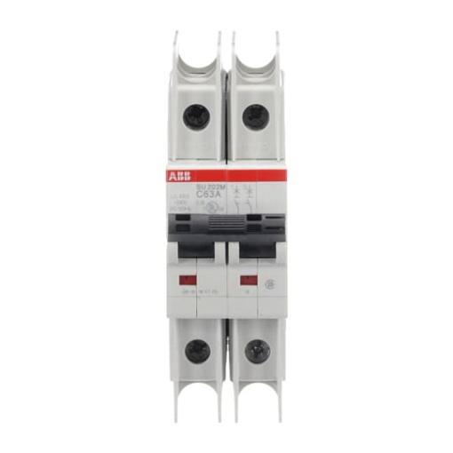 Miniature Circuit Breaker - SU200M - 2P - 63 A - C