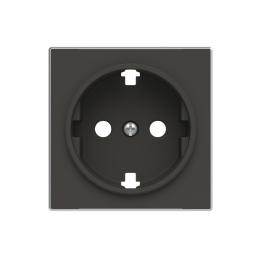 Cover socket outlet Without imprint Socket outlet Black  - Sky Niessen