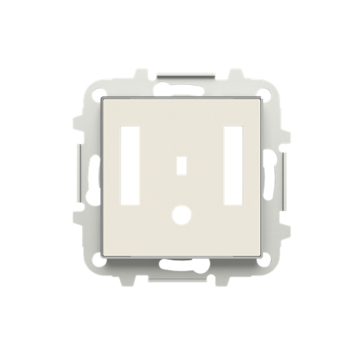 Cover sound Loudness control Central cover plate White - Sky Niessen