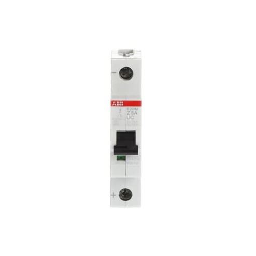 Miniature Circuit Breaker - S200MUC - 1P - 6 A - Z - AC 10 kA