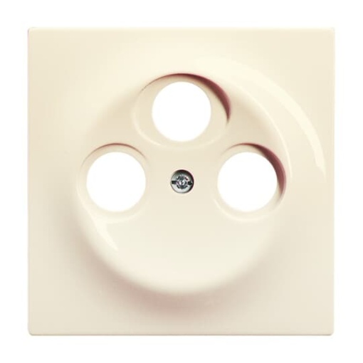 1743-03-72 Cover plate as cover for standard RadioTVSAT socket outlets
