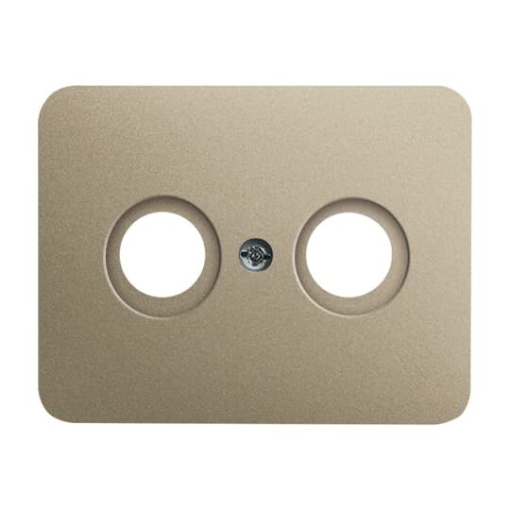 1743-260 Cover plate as cover for standard RadioTVSAT socket outlets