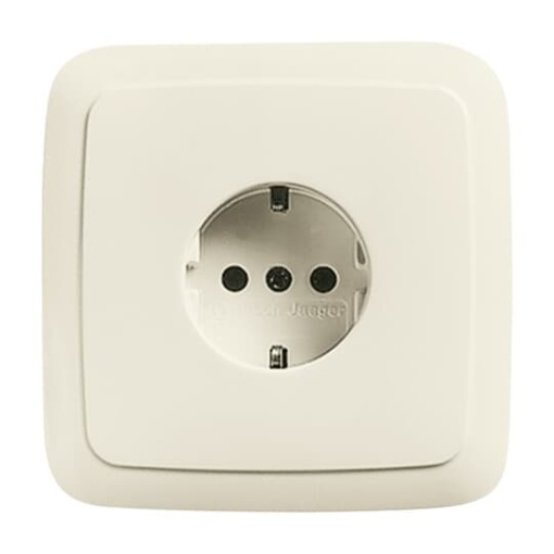 SCHUKO socket white  - Busch-Duro 2000 SI