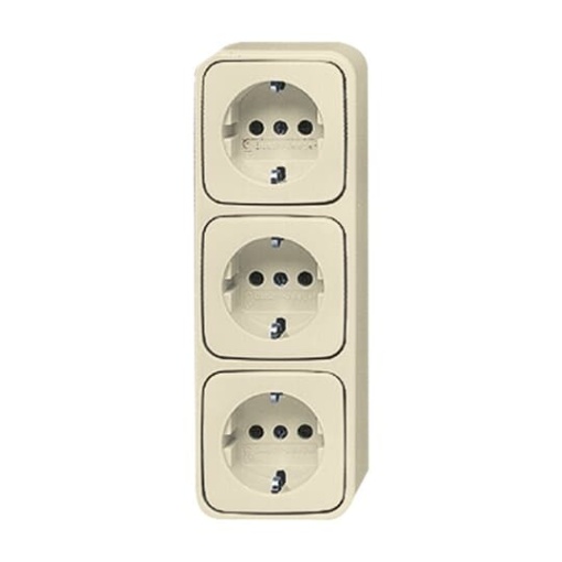 SCHUKO Triple socket