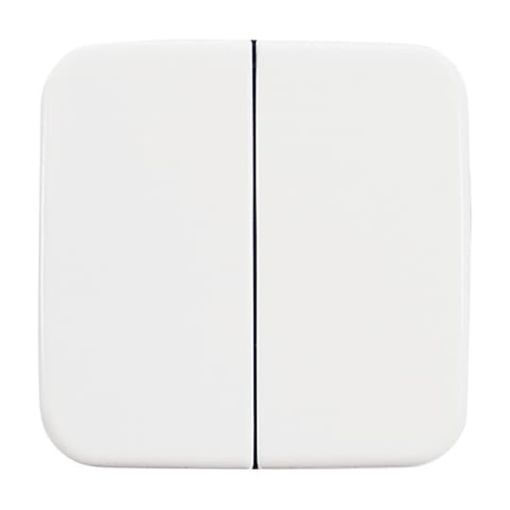 Rocker None for Switchpush button, Two-part rocker alpine white - Reflex SI