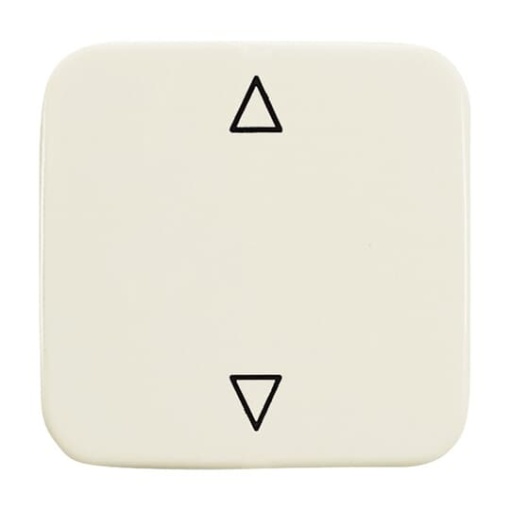 Rocker with legend Symbol "arrows" for Venetian blind, Two-part rocker white - Busch-Duro 2000 SI