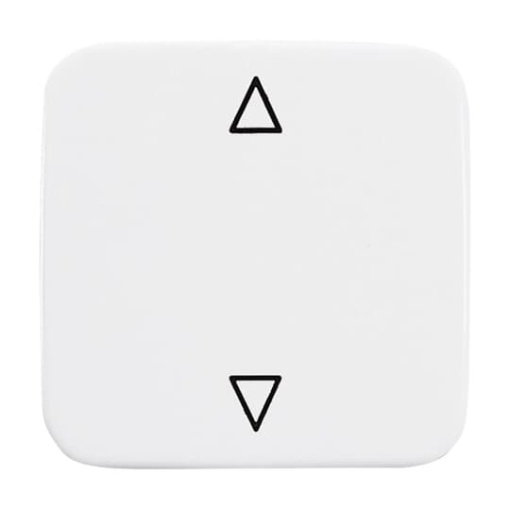 Rocker with legend Symbol "arrows" for Venetian blind, Two-part rocker alpine white - Reflex SI