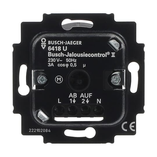 Busch-Jalousiecontrol II Blind basic insert 2-wire 230 V