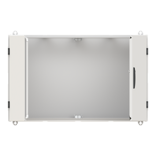 Wall-mounting cabinet, Rows 4, 650 mm x 1050 mm x 225 mm, Isolated Class II, IP55