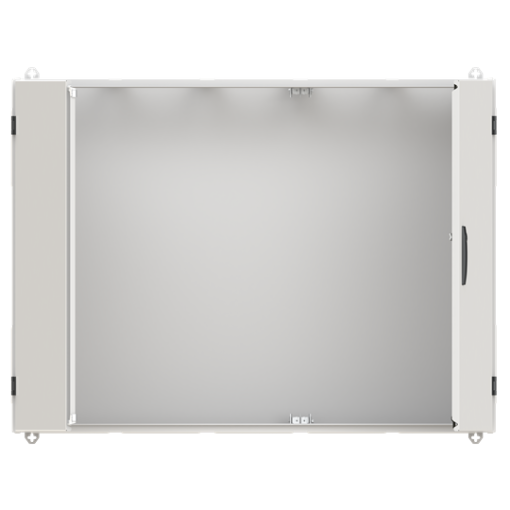 Wall-mounting cabinet, Rows 6, 950 mm x 1300 mm x 225 mm, Grounded Class I, IP55