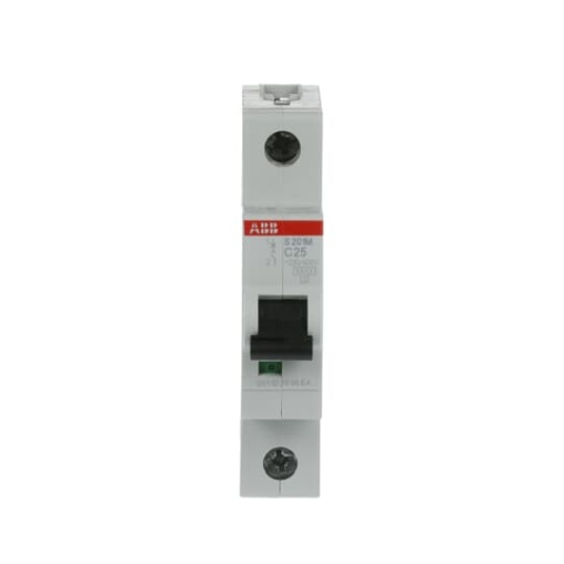 Miniature Circuit Breaker - S200M - 1P - 25 A - C - AC 10 kA