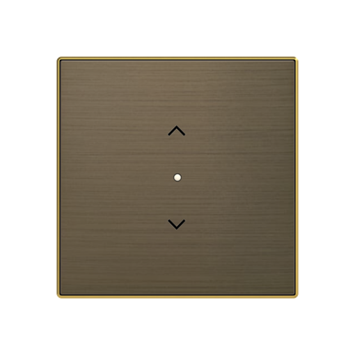 Cover Fh Symbol "arrows" for Venetian blind Two-part button Gold - Sky Niessen