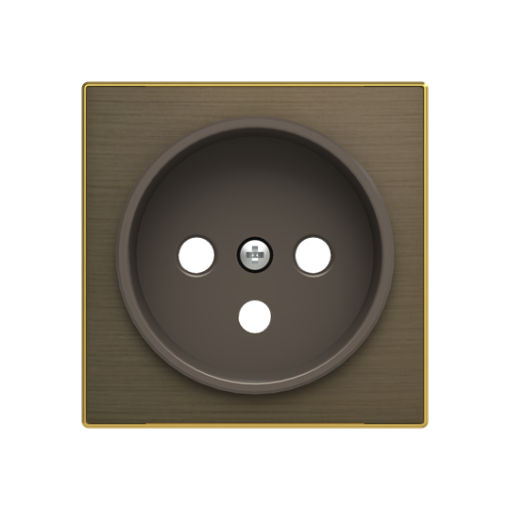 Cover socket outlet Without imprint Socket outlet Gold  - Sky Niessen