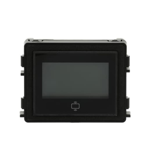 Display module with ID card reader, white
