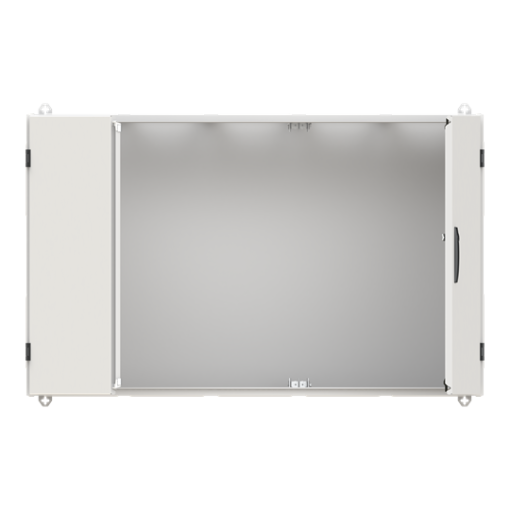 Wall-mounting cabinet, Rows 5, 800 mm x 1300 mm x 350 mm, Isolated Class II, IP55