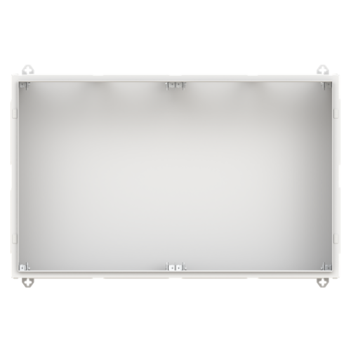 Wall-mounting cabinet, Rows 4, 650 mm x 1050 mm x 225 mm, Grounded Class I, IP30