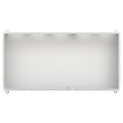 Wall-mounting cabinet, Rows 4, 650 mm x 1300 mm x 225 mm, Grounded Class I, IP30