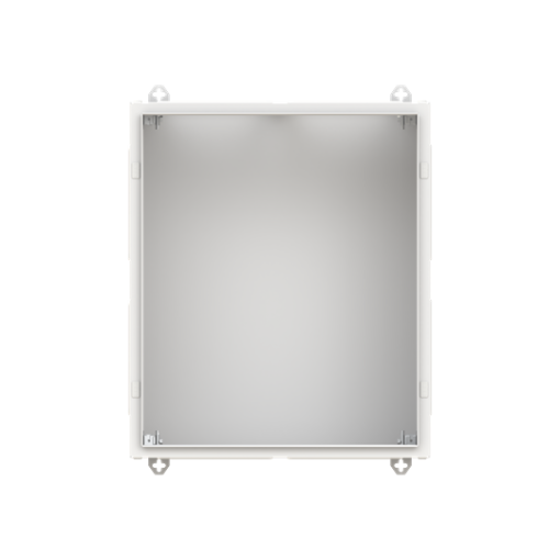 Wall-mounting cabinet, Rows 4, 650 mm x 550 mm x 275 mm, Isolated Class II, IP30