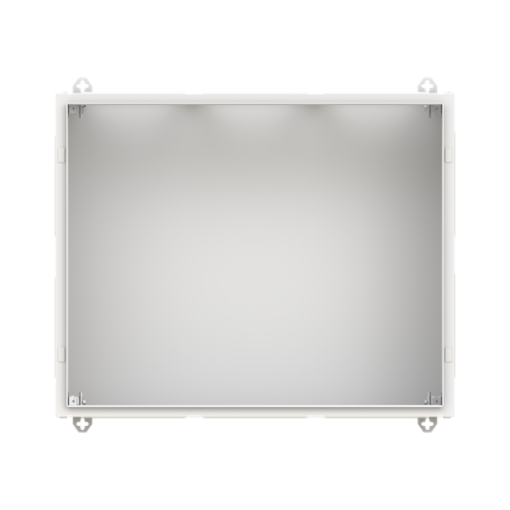 Wall-mounting cabinet, Rows 4, 650 mm x 800 mm x 275 mm, Isolated Class II, IP30