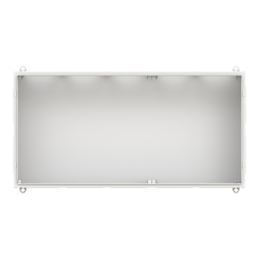 Wall-mounting cabinet, Rows 4, 650 mm x 1300 mm x 275 mm, Isolated Class II, IP30