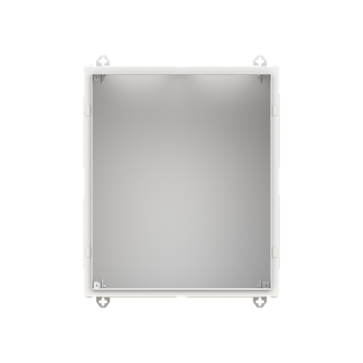 Wall-mounting cabinet, Rows 4, 650 mm x 550 mm x 350 mm, Grounded Class I, IP30