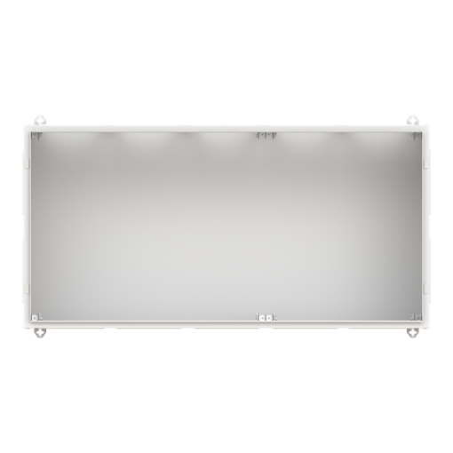 Wall-mounting cabinet, Rows 4, 650 mm x 1300 mm x 350 mm, Grounded Class I, IP30
