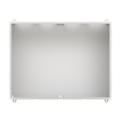 Wall-mounting cabinet, Rows 5, 800 mm x 1050 mm x 350 mm, Grounded Class I, IP30