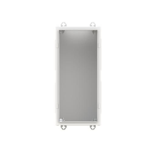 Wall-mounting cabinet, Rows 4, 650 mm x 300 mm x 350 mm, Isolated Class II, IP30