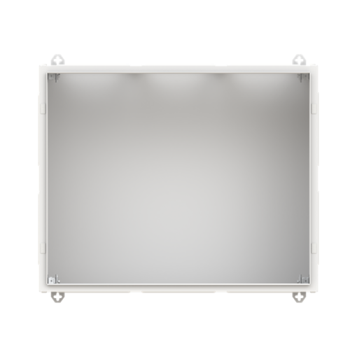 Wall-mounting cabinet, Rows 4, 650 mm x 800 mm x 350 mm, Isolated Class II, IP30