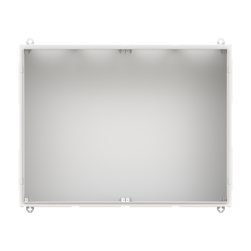 Wall-mounting cabinet, Rows 5, 800 mm x 1050 mm x 350 mm, Isolated Class II, IP30