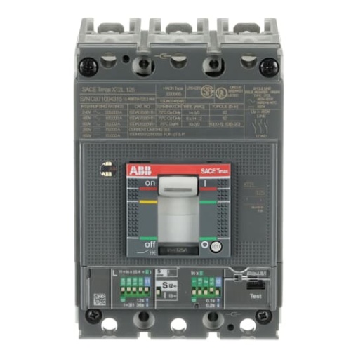 XT2L 125 Ekip Dip LSI In125A 3p F F ULCSA