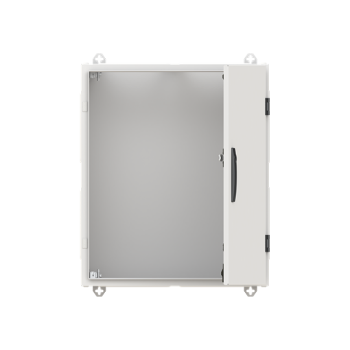 Wall-mounting cabinet, Rows 4, 650 mm x 550 mm x 225 mm, Grounded Class I, IP55