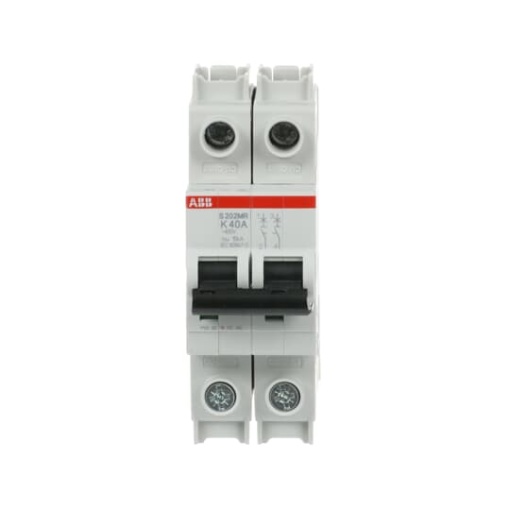 Miniature Circuit Breaker - S200MR - 2P - 40 A - K