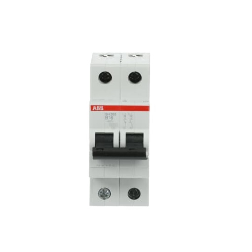 Miniature Circuit Breaker - SH200 - 2P - 16 A - B - AC 6 kA