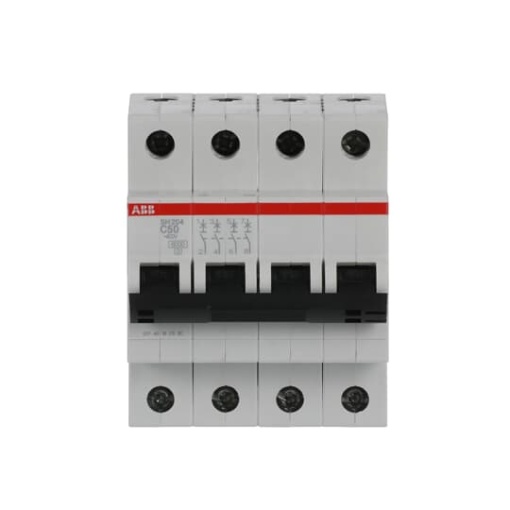 Miniature Circuit Breaker - SH200 - 4P - 50 A - C