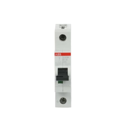 Miniature Circuit Breaker - S200MUC - 1P - 16 A - B - AC 10 kA