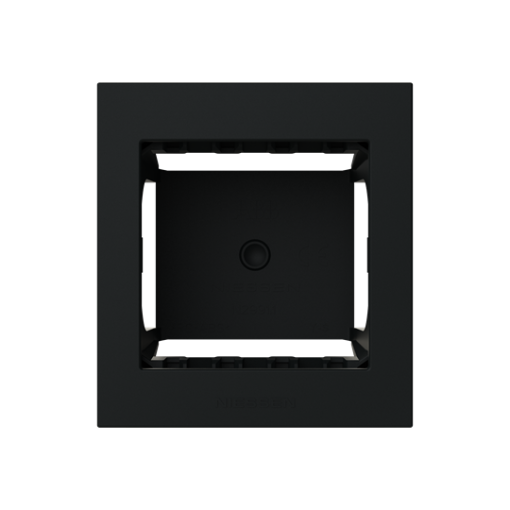 Box IP40 1-gang Black - Zenit