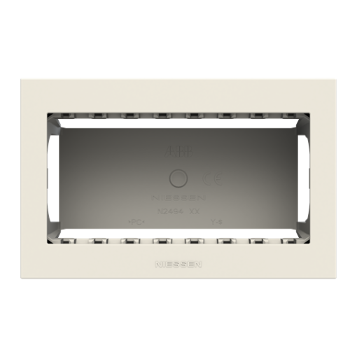 Box IP40 4-gang White - Zenit