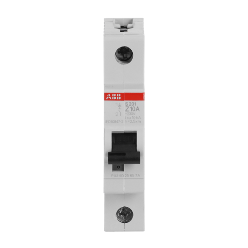 Miniature Circuit Breaker - S200 - 1P - 10 A - Z - AC 6 kA