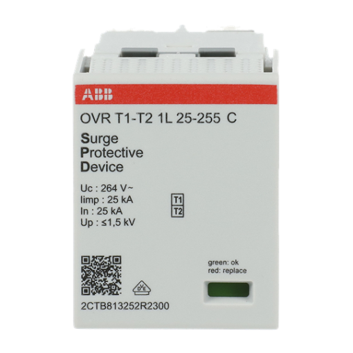 OVR T1-T2 1L 25-255 C Surge Protective Device