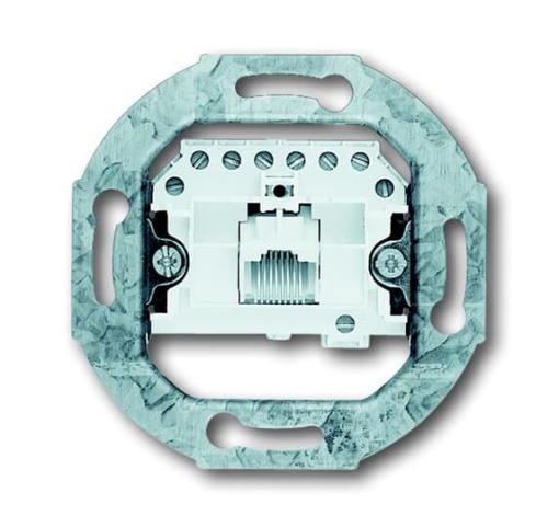 Flush Mounted Inserts RJ45 88 2gang white