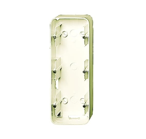 Mounting Box 3-gang white - Busch-Duro 2000 SI