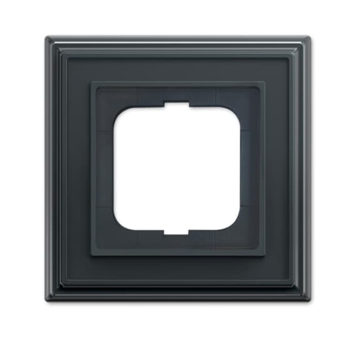 Cover frame 1-gang anthracite - Busch-Dynasty