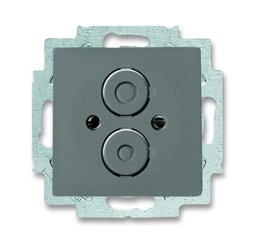 1748-803 CoverPlates partly incl. Insert carat grey metallic