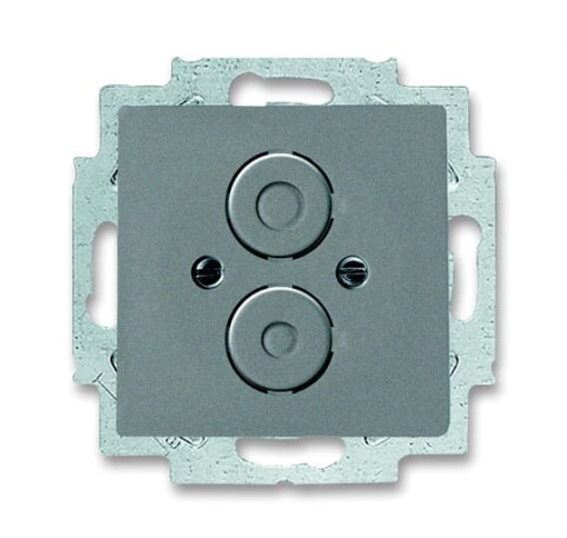 1750-803 CoverPlates partly incl. Insert carat grey metallic