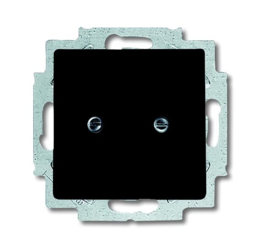 1750-885 CoverPlates partly incl. Insert carat black matt