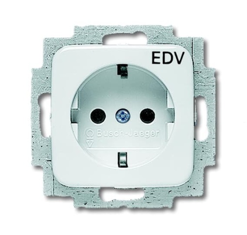 Socket Outlets EDV alpine white  - Reflex SI