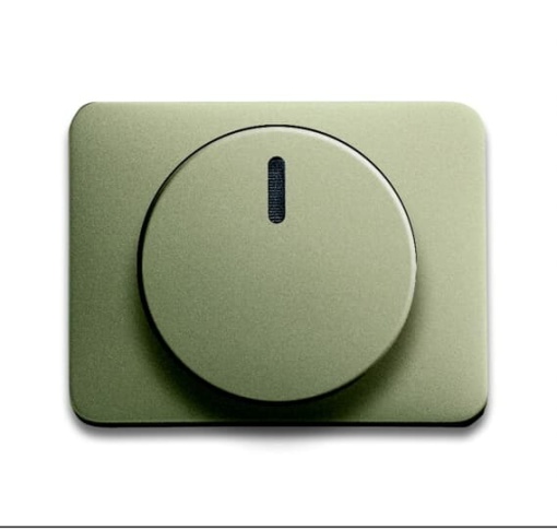 6540-260 Cover plate with rotary knob, with indication lamp